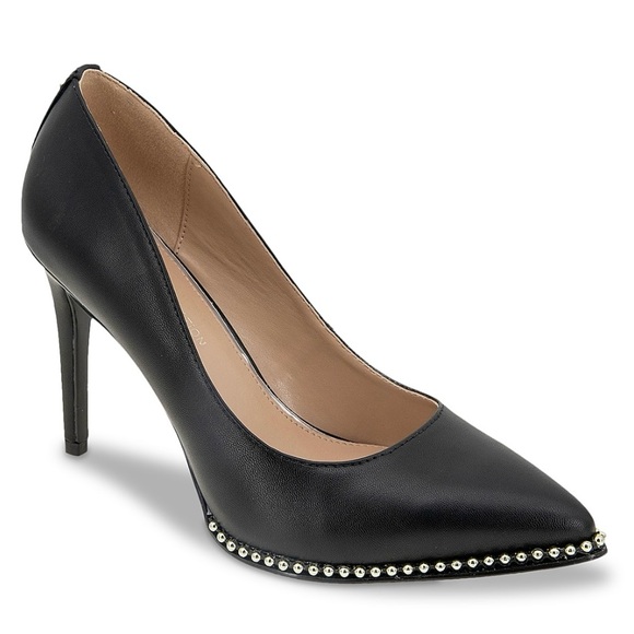 BCBGENERATION Black Pump With Silver Studs - Picture 1 of 7